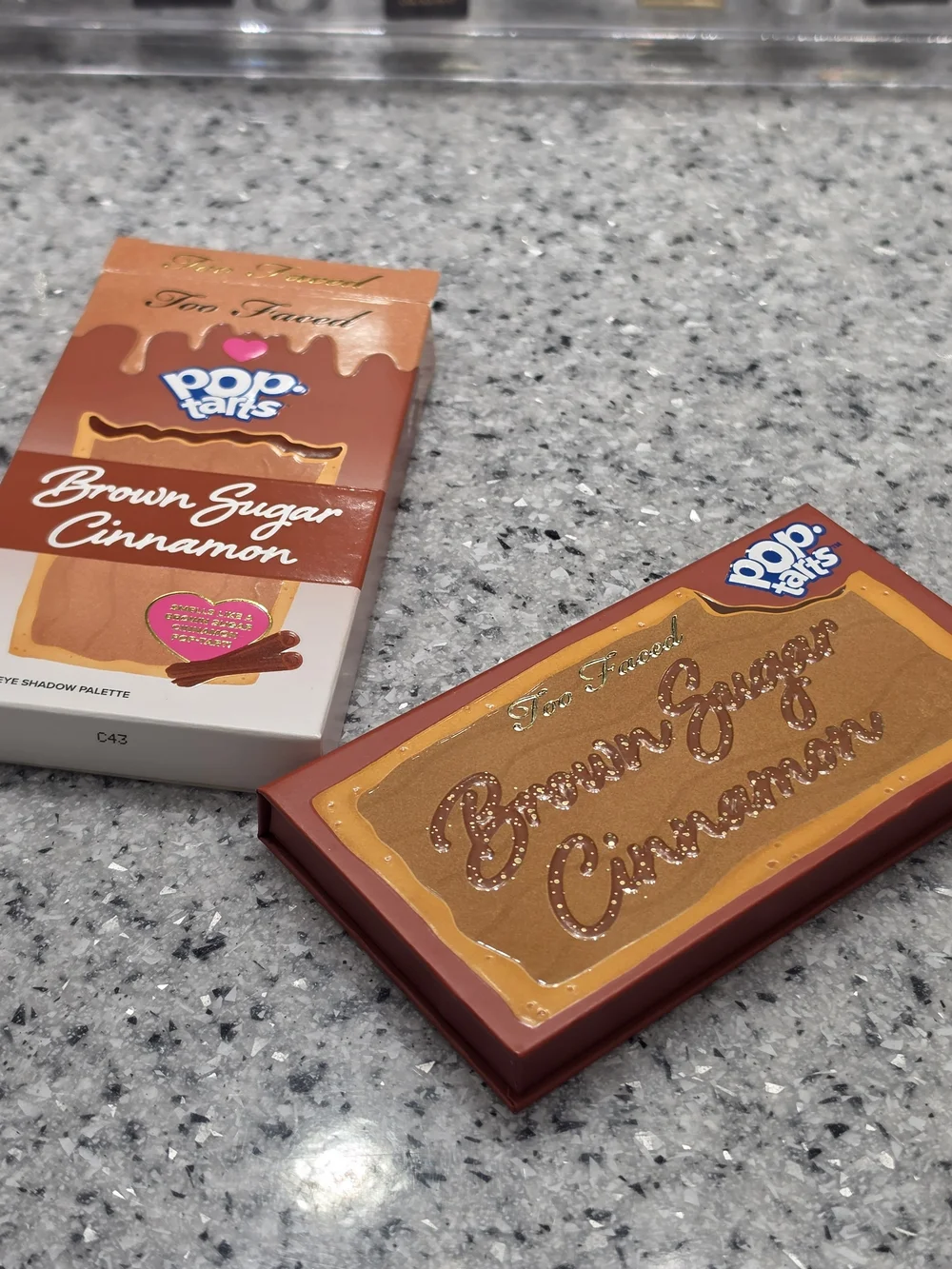 Too Faced Pop-Tarts Brown Sugar Cinnamon Eyeshadow Palette — Brown, Copper, Gold